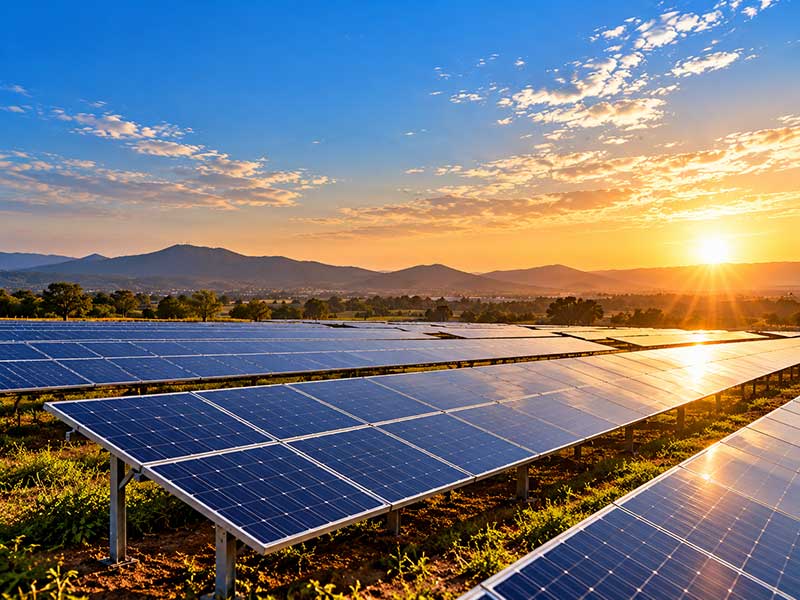 Solar renewable energy installation